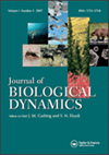 Journal of Biological Dynamics雜志封面